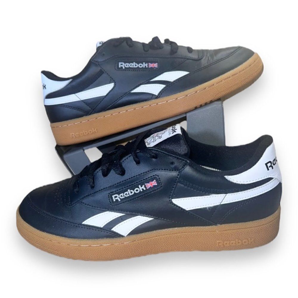 Reebok Club C Revenge Casual Sneakers "Black Gum" EG9244 Men's 12